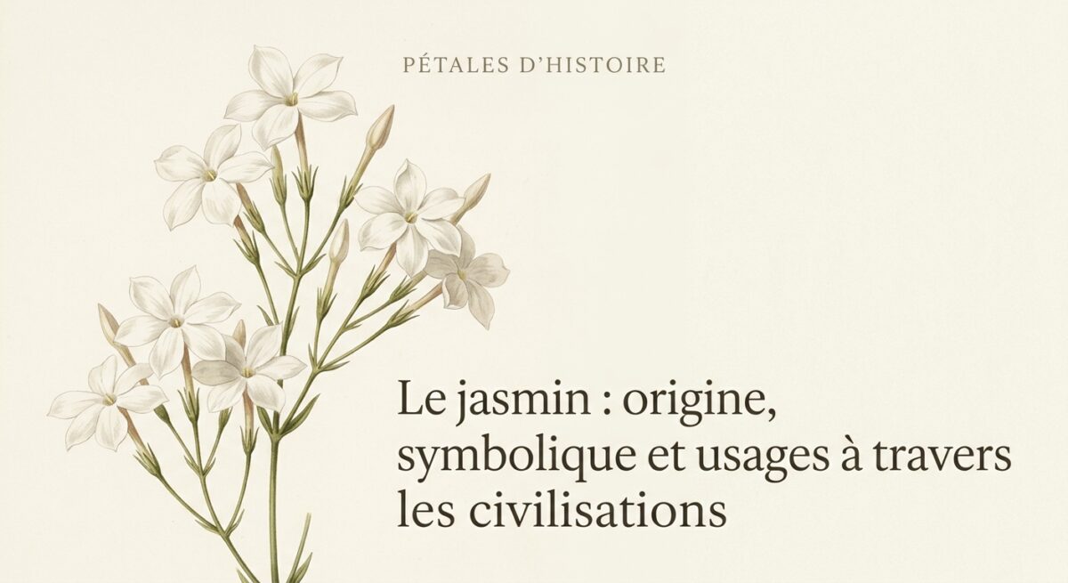 Le jasmin : origine, symbolique et usages à travers les civilisations