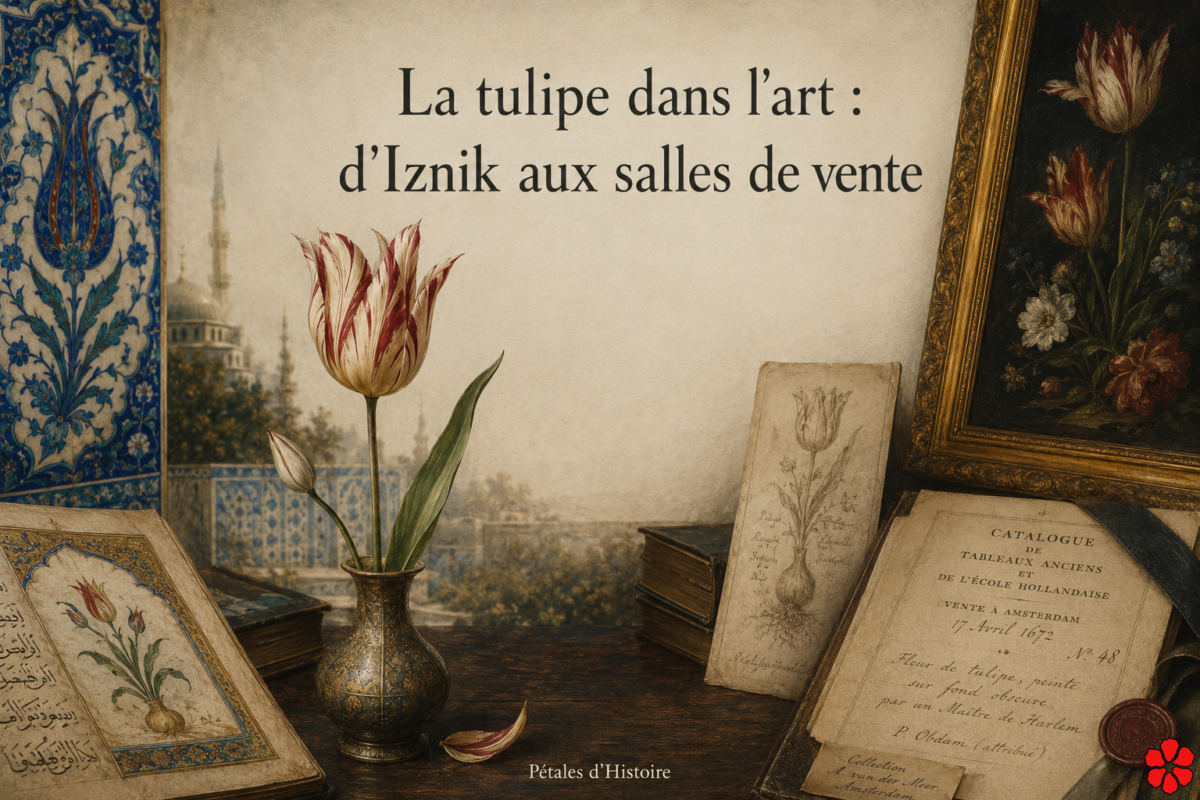 De l’Icône Sacrée à la Fièvre des Enchères : La Tulipe, Miroir des Civilisations