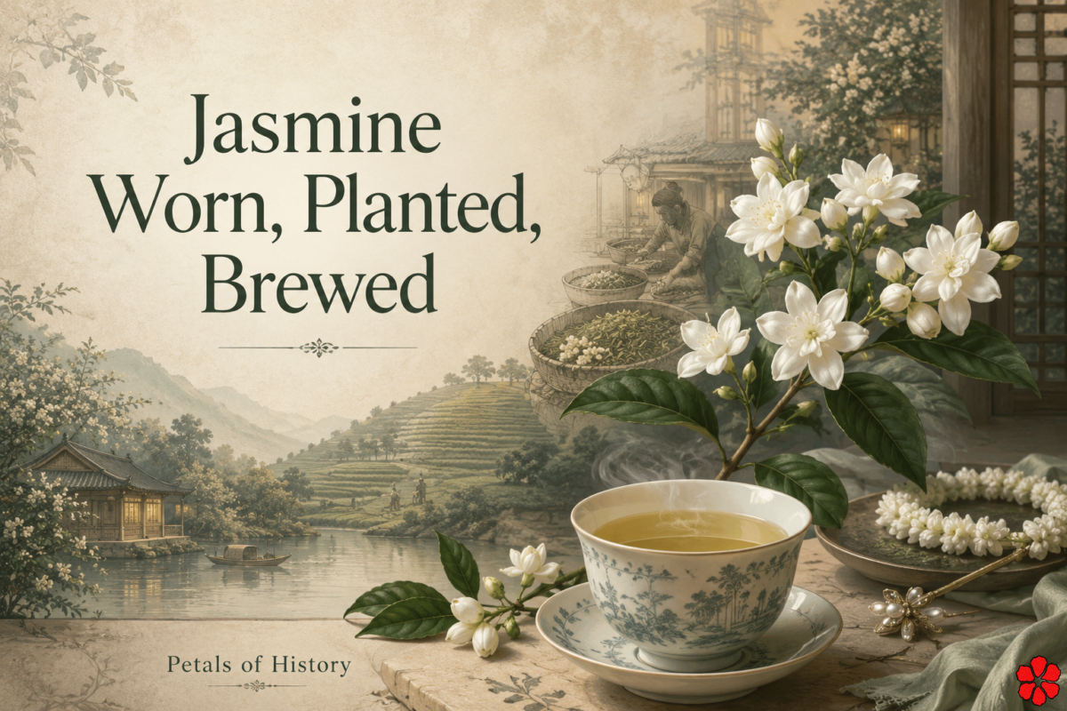 Jasmine Worn, Planted, Brewed